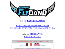 Tablet Screenshot of flygang.com